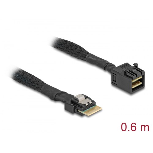 Delock Kabel Mini SAS HD SFF-8643 zu Slim SAS SFF-8654 4i 60 cm