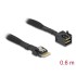 Delock Kabel Mini SAS HD SFF-8643 zu Slim SAS SFF-8654 4i 60 cm