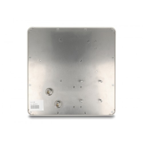 Delock 5G LTE MIMO Antenna 2 x N jack 2.7 - 9.0 dBi directional wall and pole mounting outdoor white