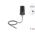 Delock 5G LTE GNSS WiFi 6 Antenna SMA plug 1.1 - 4.0 dBi omnidirectional with connection cable ULA100 1 m roof mounting outdoor 