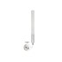 Delock 4G / WiFi 2.4 GHz Antenna N jack 3 dBi 33.3 cm omnidirectional fixed wall and pole mounting outdoor white