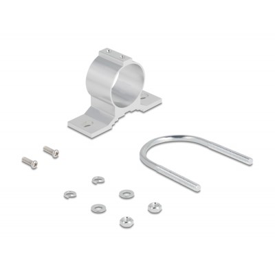 Delock 4G / WiFi 2.4 GHz Antenna N jack 3 dBi 33.3 cm omnidirectional fixed wall and pole mounting outdoor white 2