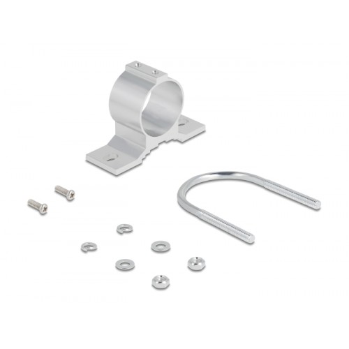 Delock 4G / WiFi 2.4 GHz Antenna N jack 3 dBi 33.3 cm omnidirectional fixed wall and pole mounting outdoor white