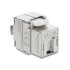 Delock Keystone Module RJ45 jack to LSA Cat.6A shielded tool-free with dust protection cap