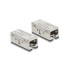 Delock Adapter Coupler RJ45 jack to jack Cat.6A metal