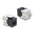 Delock Keystone Module RJ45 jack to LSA Cat.6 UTP with locking clip and cable tie-free
