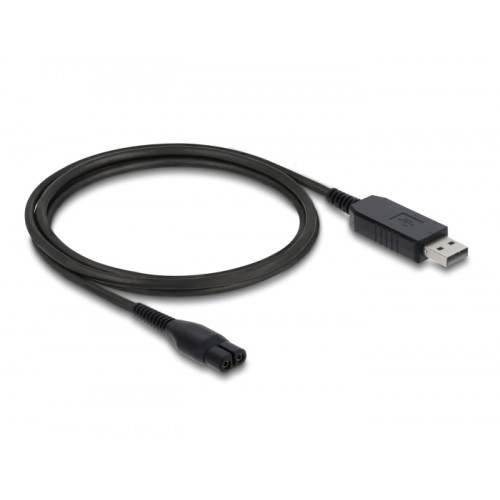 Delock USB Charging Cable 4.3 V for Electric Shavers compatible with Philips OneBlade 360 Face + Body - shaver charger replaceme