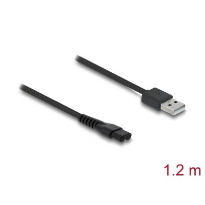 Delock USB Charging Cable 5 V for Electric Shavers compatible with MANSCAPED 2.0 / 3.0 series - shaver charger replacement cable