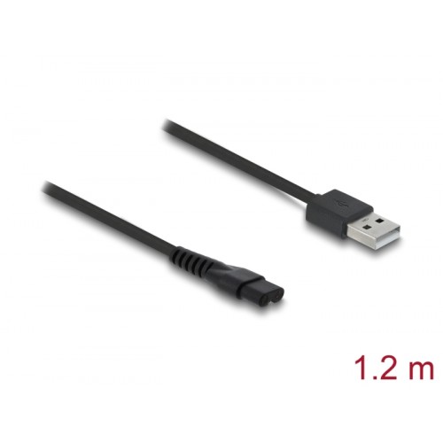 Delock USB Charging Cable 5 V for Electric Shavers compatible with MANSCAPED 2.0 / 3.0 series - shaver charger replacement cable