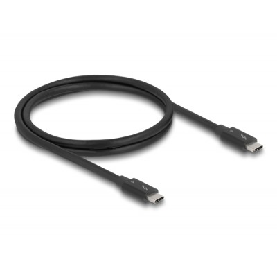 Delock Thunderbolt™ 4 Cable 40 Gbps PD 3.1 240 W 1 m black 2
