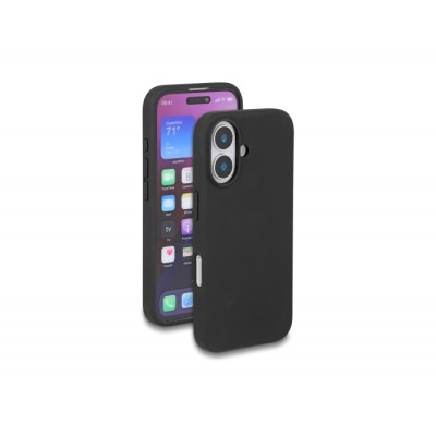 Delock Protective Case for iPhone 17 made of soft-touch silicone black