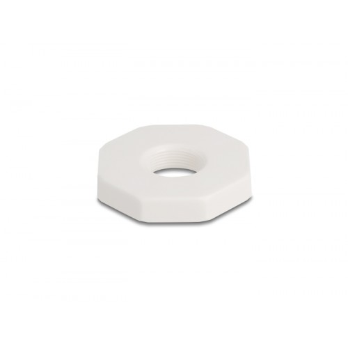 Delock 4G WiFi 2.4 GHz Antenna N jack 3 dBi 30 cm RG-58 omnidirectional ceiling mount white