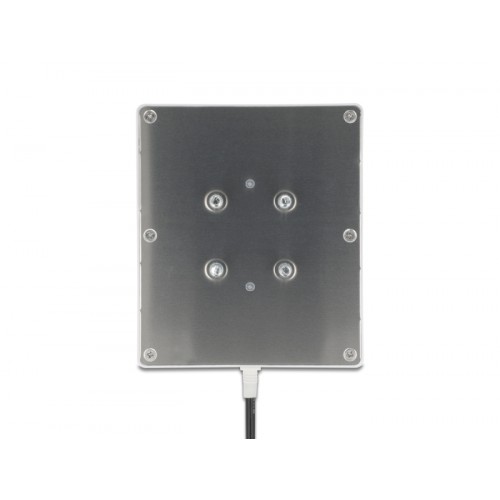 Delock WiFi 2,4 GHz Antenna N plug 8 dBi directional with connection cable RG-58, 50 cm white outdoor