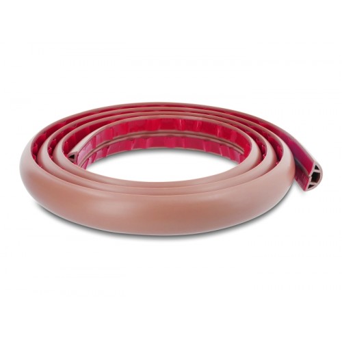 Delock Cable Duct PVC flexible 30 x 10 mm - length 2 m brown