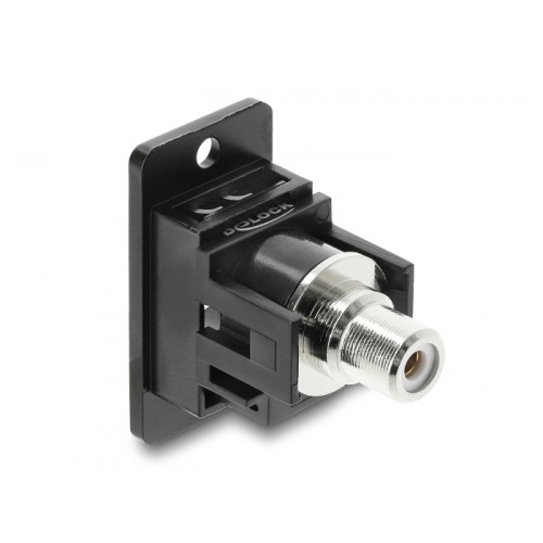 Delock Panel Mount RCA female RCA female white / black