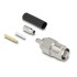 Delock TNC jack for crimping RG-174 / RG-316 with matching shrink tube
