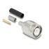 Delock TNC plug for crimping LMR 200 with matching shrink tube