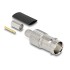 Delock BNC jack for crimping RG-59 with matching shrink tube