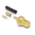 Delock SMA jack for crimping RG-174 / RG-316 with matching shrink tube