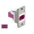Delock Panel Mount SC Simplex female to SC Simplex female silver / violet / white