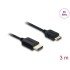 Delock Coaxial High Speed HDMI cable HDMI male to Mini HDMI male 8K 60 Hz 3 m