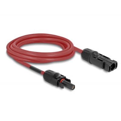 Delock DL4 Solar Cable 4 mm² male to female 3 m red 2
