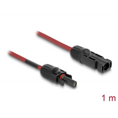 Delock DL4 Solar Cable 6 mm² male to female 1 m red