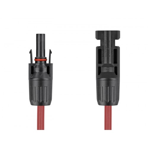 Delock DL4 Solar Cable 6 mm² male to female 1 m red
