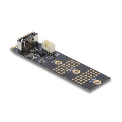 Delock Adapter M.2 Key B male to SATA 7 pin vertical 2