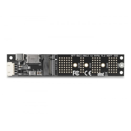 Delock OCuLink to M.2 Key M NVMe SSD Converter