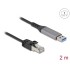 Delock USB LAN Cable USB Type-A to RJ45 Gigabit Ethernet 2 m