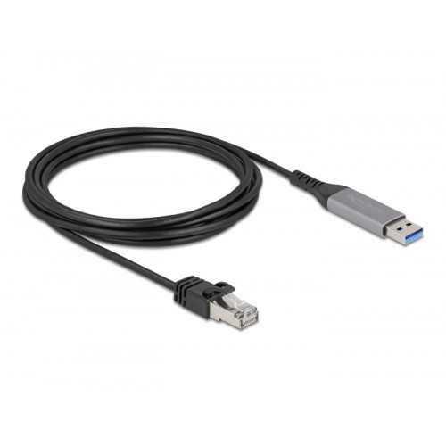 Delock USB LAN Cable USB Type-A to RJ45 Gigabit Ethernet 3 m