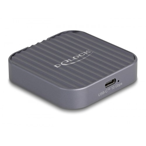 Delock Magnetic Enclosure USB Type-C™ 10 Gbps for 1 x M.2 NVMe or SATA SSD
