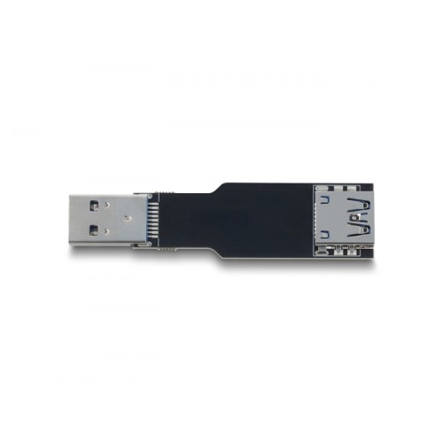 Delock USB 10 Gbps Adapter USB Type-A female to male straight flat