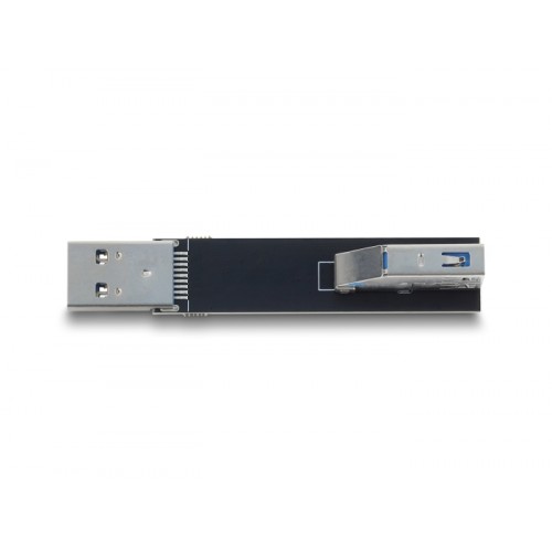 Delock USB 10 Gbps Adapter USB Type-A female to male rotated 90° upwards