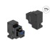 Delock Keystone Module with USB Type-A and USB Type-C™ Charging Port PD 20 W black