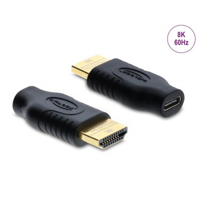 Delock USB Type-C™ to HDMI Adapter (DP Alt Mode) 8K 60 Hz with HDR and HDCP