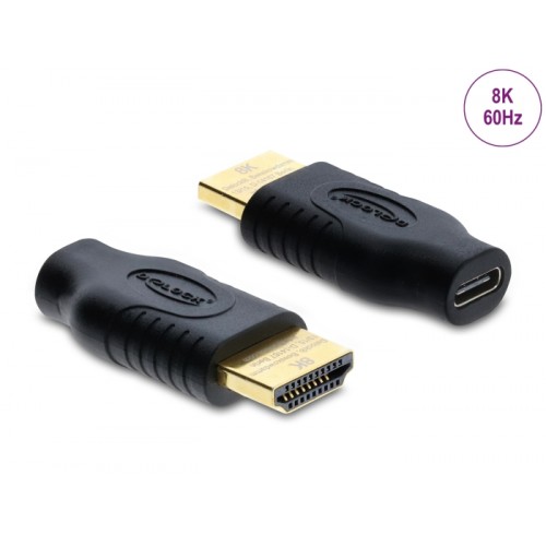Delock USB Type-C™ to HDMI Adapter (DP Alt Mode) 8K 60 Hz with HDR and HDCP