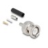Delock BNC plug for crimping RG-174 / RG-316 with matching shrink tube