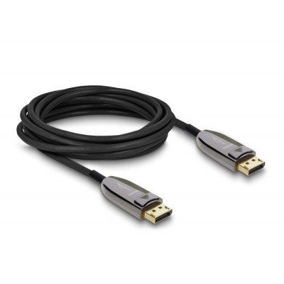 Delock Active Optical Cable DisplayPort 2.1 8K 60 Hz 40 Gbps 5 m 2