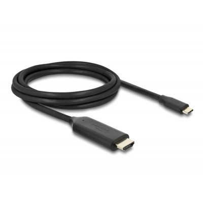 Delock USB Type-C™ to HDMI Cable (DP Alt Mode) 8K 60 Hz with HDR function 2 m black 2