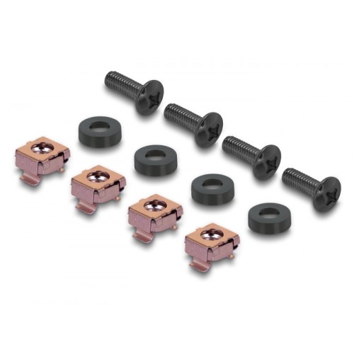 Delock 10″ 2U Rack Cover for 3 fans 60 x 60 mm dark grey