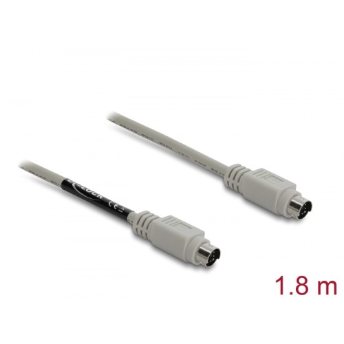 Delock PS/2 Cable plug to plug 1,8 m