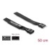 Delock HD Audio Flat Cable Motherboard Extension Cable 9 pin pin header male to pin header female 50 cm black