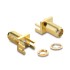 Delock SMA end launch jack straight at printed circuit board up to 1.7 mm thread length 9 mm