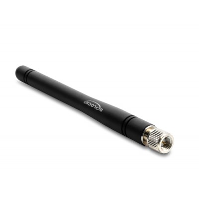 Delock LTE Antenna SMA plug 1.0 - 5.23 dBi omnidirectional fixed black