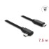 Delock Active Optical Cable USB 10 Gbps USB Type-C™ male to male angled 7.5 m