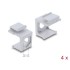 Delock Keystone cover white with 7 mm hole 4 pieces