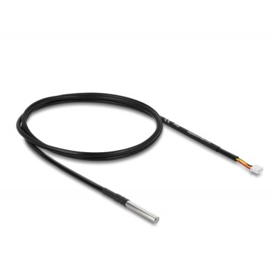Delock Temperature Sensor Cable with 3 pin pin header female DS18B20 1 m 2