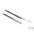 Delock Temperature Sensor Cable with 2 x open cable ends DS18B20 1 m